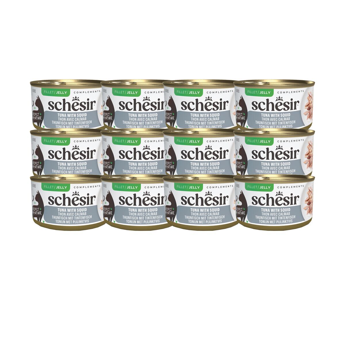 Schesir Complements Tuna with squids in Jelly